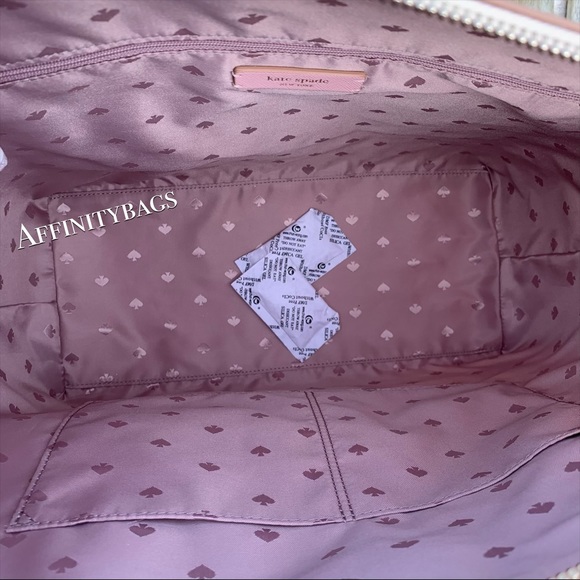Kate spade large joeley Rose gold glitter Tote - Picture 5 of 8